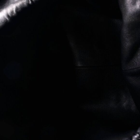 Valentino Garavani Allknots Shopper Tote Woven Leather Large Black - Picture 6 of 7